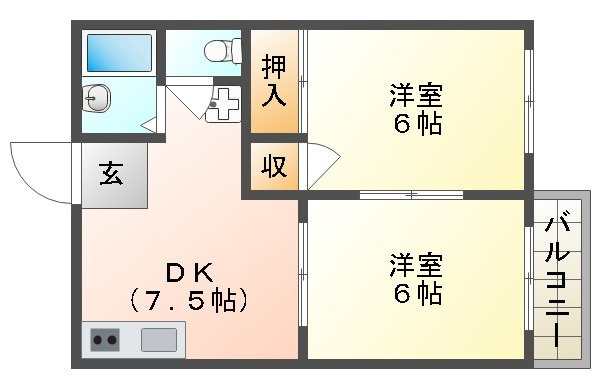 【間取り】 | レスカールハウス