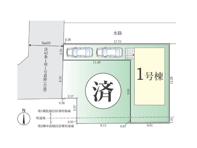 【区画図】 | ご家族様のプライベート空間が確保できる素敵な間取りです。また敷地ゆったりですので、おうち時間を楽しむのにもぴったりですね♪