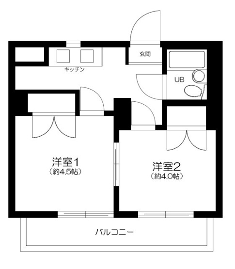 【間取り】 | リバティ多摩川