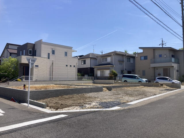 名古屋市緑区藤塚１丁目の新築一戸建の前面道路含む現地写真|【造成後】2026年5月2日撮影