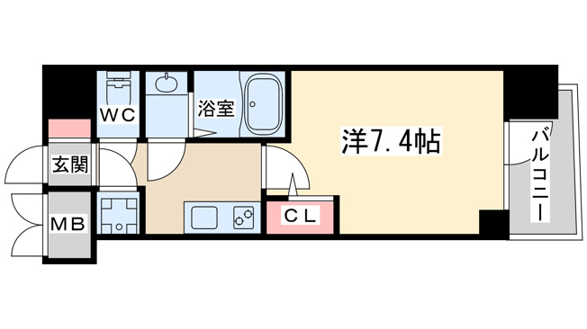 【間取り】 | セレニテ本町東リアン