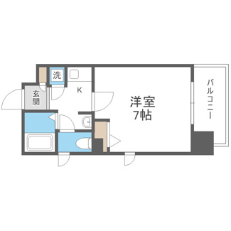【間取り】 | ジュネーゼ大阪城南