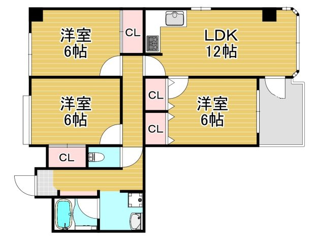 マンシオン・タイラの間取り