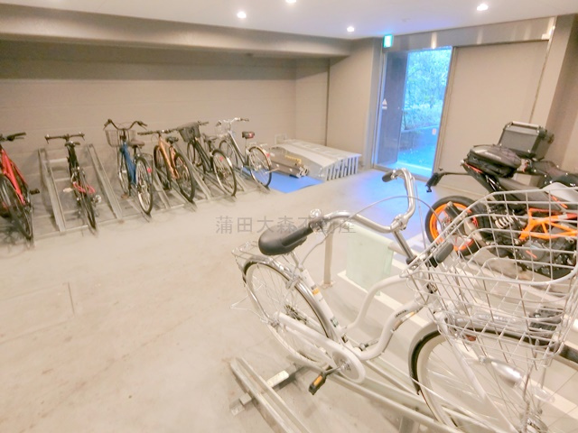 クオリタス南大井のその他共用部分|屋内駐輪場