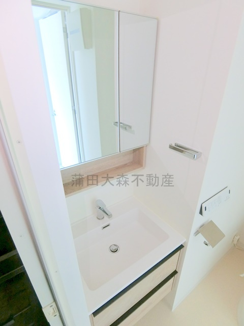 クオリタス南大井の洗面所
