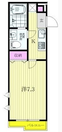 【間取り】 | ヴェルデ東中野