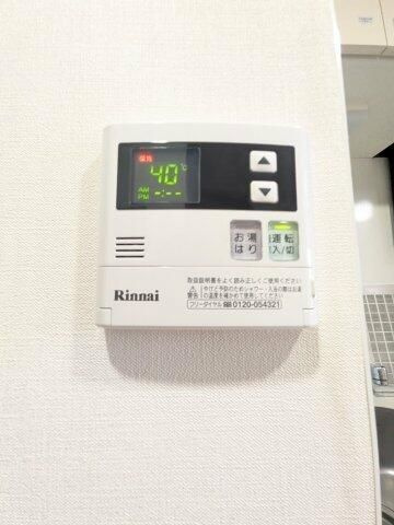 ログ池上の設備