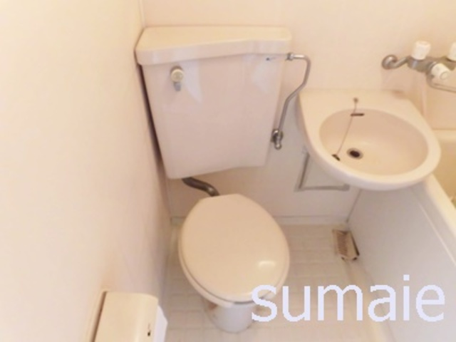 栗生ハイツのトイレ|水洗トイレです☆