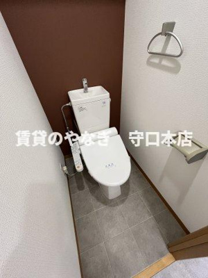 【トイレ】 | M’ｓ FLAT | 清潔感のあるトイレです