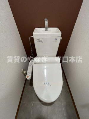 【トイレ】 | M’ｓ FLAT | 落ち着いた色調のトイレです