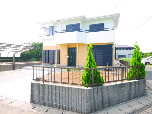 東金市薄島　  中古戸建 の外観|内外装リフォーム済み令和8年7月 敷地約219坪 駐車10台可能　業務スーパー徒歩約10分