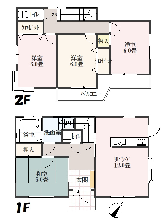 東金市薄島　  中古戸建 の間取り|図面と現況に相違がある場合、現況を優先致します。