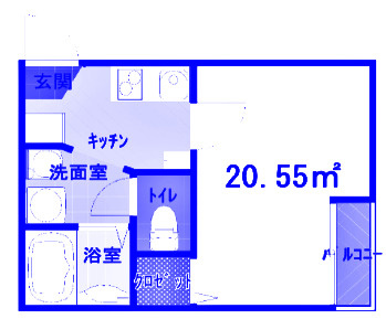 さくらひなたのsentieroの間取り