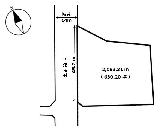 間々田売地