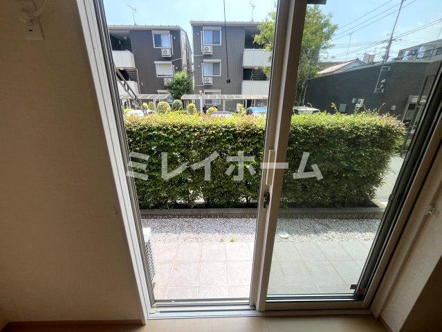 アルページュ大森D棟のバルコニー