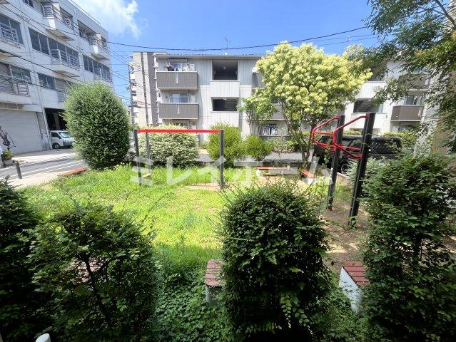 アルページュ大森D棟の庭