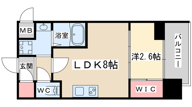 【間取り】 | セレニテ本町東リアン