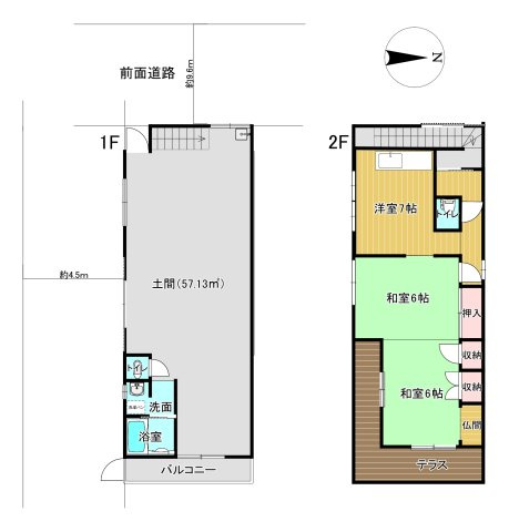 上鳥羽塔ノ森柴東町　　貸事務所兼貸倉庫