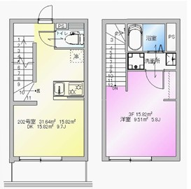 【間取り】 | Reberty鵜の木