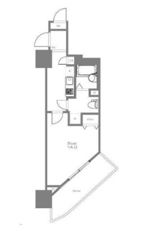 【間取り】 | ガラ・ステージ目黒不動前 | 間取りです。