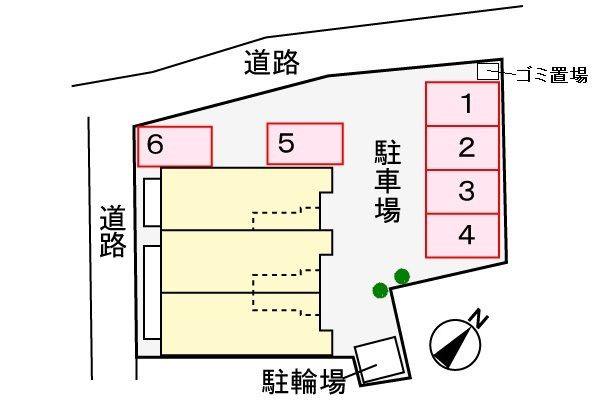 クレメントＳ．Ｋの区画図