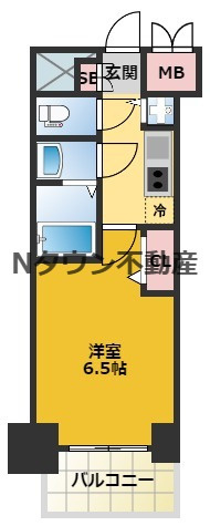【間取り】 | プレサンス丸の内レジデンスⅢ | 間取りです。