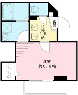 【間取り】 | パナーノ北千住 | 間取りです。