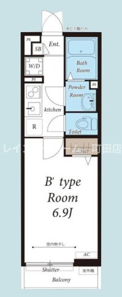 リブリ・かわらぐち※初期費用分割あと払いサービス利用可能の間取り