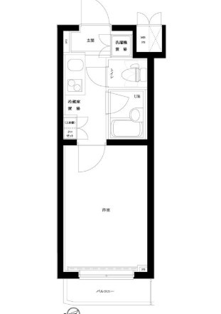 【間取り】 | ルーブル荻窪弐番館