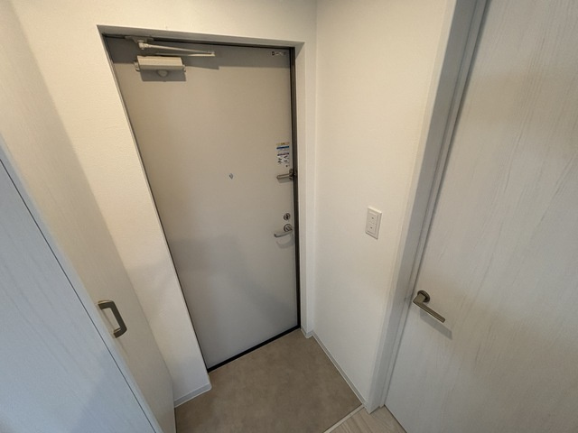 藤沢市辻堂元町２丁目のアパートの玄関|同施工物件