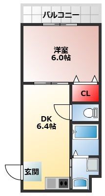 【間取り】 | シティーコート堺東