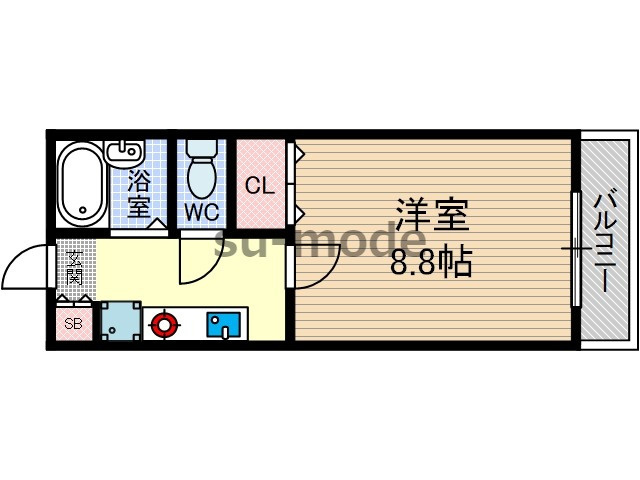 Y-POCKETの間取り