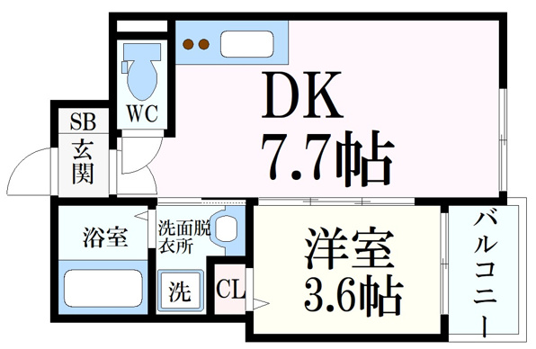 アクアマリン西北
