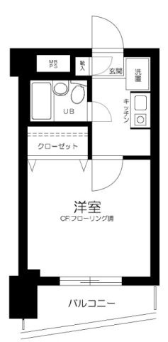 ライオンズマンション立石の間取り|間取りです。