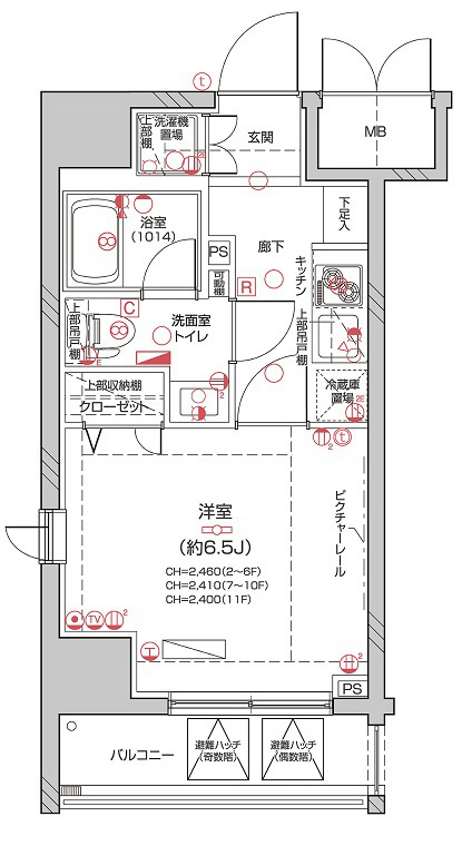 Le'a横濱鶴見中央の間取り
