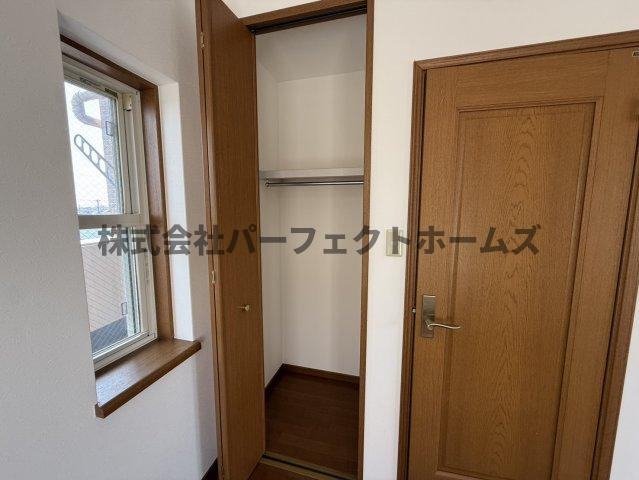 シティフラッツ交野2号棟の収納|たっぷりとした収納スペースです