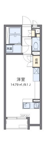 【間取り】 | ミランダララモナ　Ｋ２ | 代表的な間取のため実際の間取とは異なる場合があります