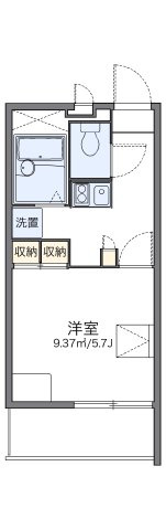 【間取り】 | レオパレスエレガンスＫ