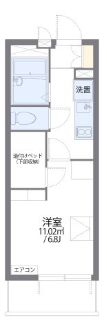 【間取り】 | レオパレスＢＡＮＣＨＯＵ