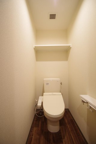 熊本市中央区小沢町の賃貸マンションのトイレ