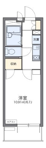 【間取り】 | レオパレス凛凛