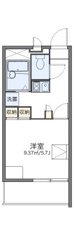 【間取り】 | レオパレスエレガンスＫ