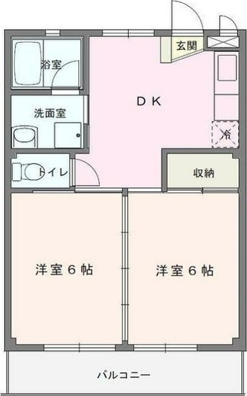 【間取り】 | 第５大島マンション