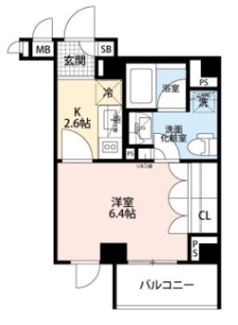 【間取り】 | アクシア西荻窪 | 間取りです。