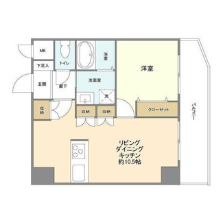 【間取り】 | 西新宿ダイヤモンドパレス | 間取りです。