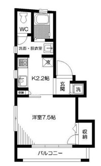【間取り】 | リヒャルト市谷薬王寺 | 間取りです。