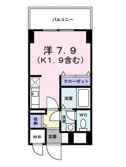 【間取り】 | ＩＲＩＥ　武蔵野 | 間取りです。