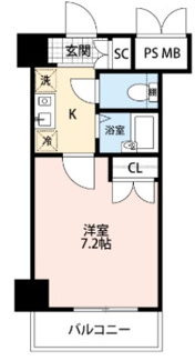 【間取り】 | ヴェルト杉並サウスヒル | 間取りです。