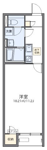 【間取り】 | レオネクストサン　サプール | 代表的な間取のため実際の間取とは異なる場合があります