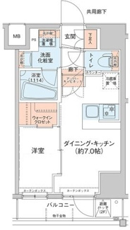 【間取り】 | アジールコート新高円寺 | 間取りです。